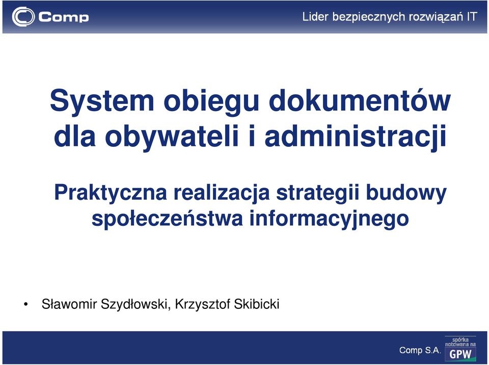 strategii budowy społeczeństwa