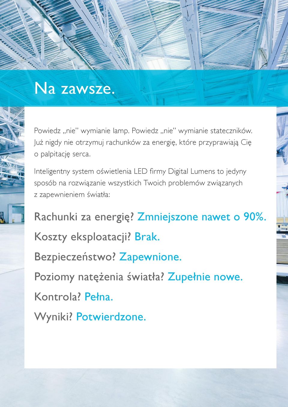 Inteligentny system oświetlenia LED firmy Digital Lumens to jedyny sposób na rozwiązanie wszystkich Twoich problemów