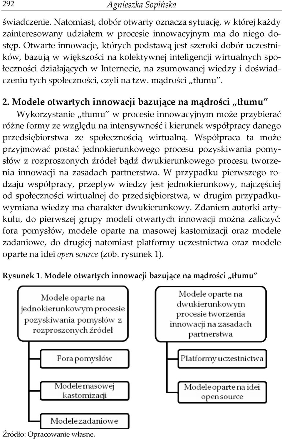 doświadczeniu tych społeczności, czyli na tzw. mądrości tłumu. 2.
