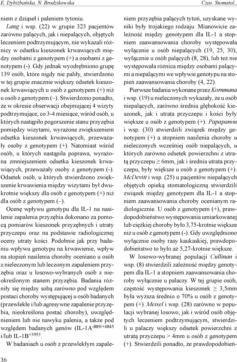 genotypem (-).
