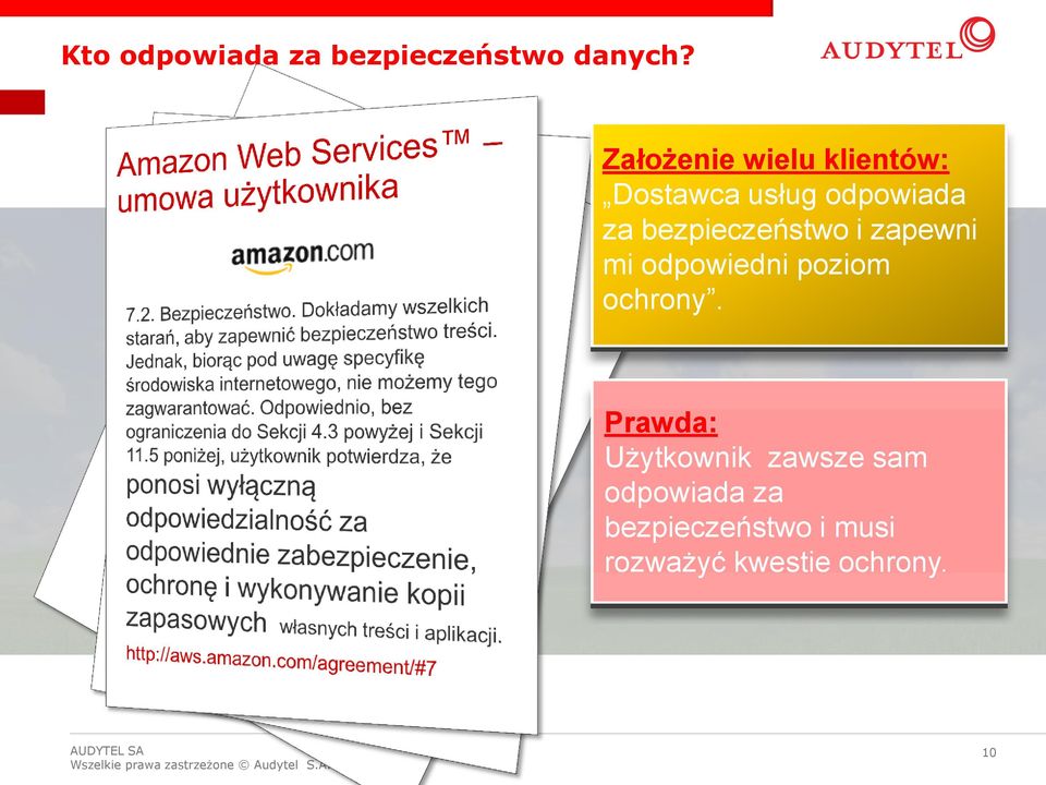 zapewni mi odpowiedni poziom ochrony.