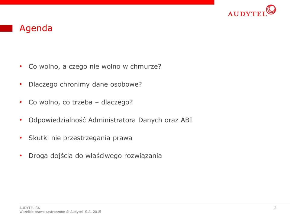 Co wolno, co trzeba dlaczego?