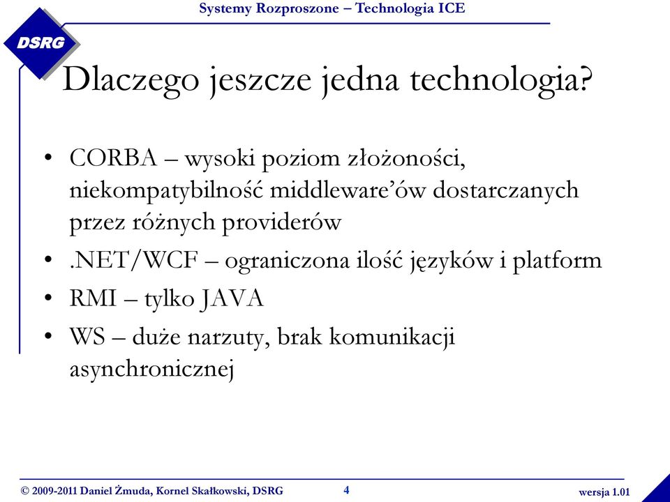 dostarczanych przez różnych providerów.