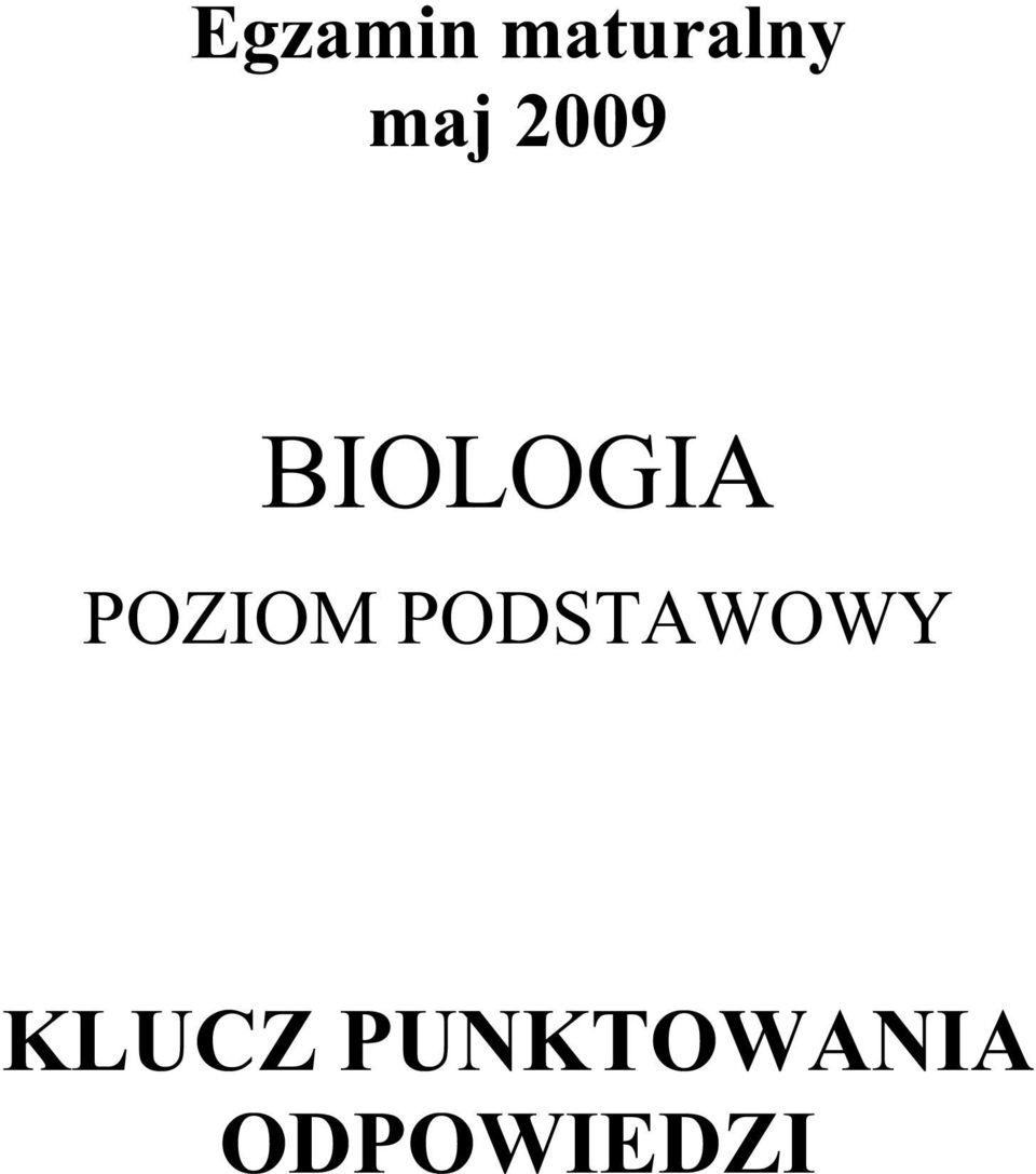 POZIOM PODSTAWOWY