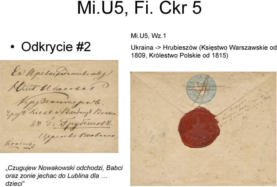 1809, Królestwo Polskie od 1815) Czugujew