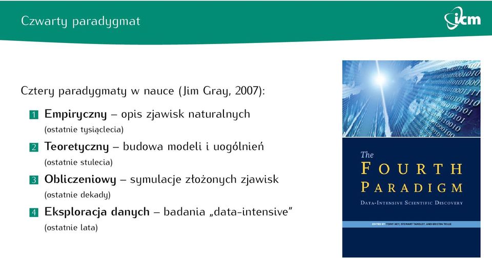 i uogólnień (ostatnie stulecia) 3 Obliczeniowy symulacje złożonych zjawisk