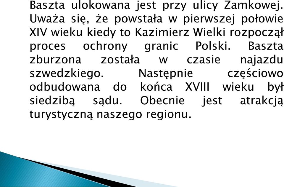 rozpoczął proces ochrony granic Polski.