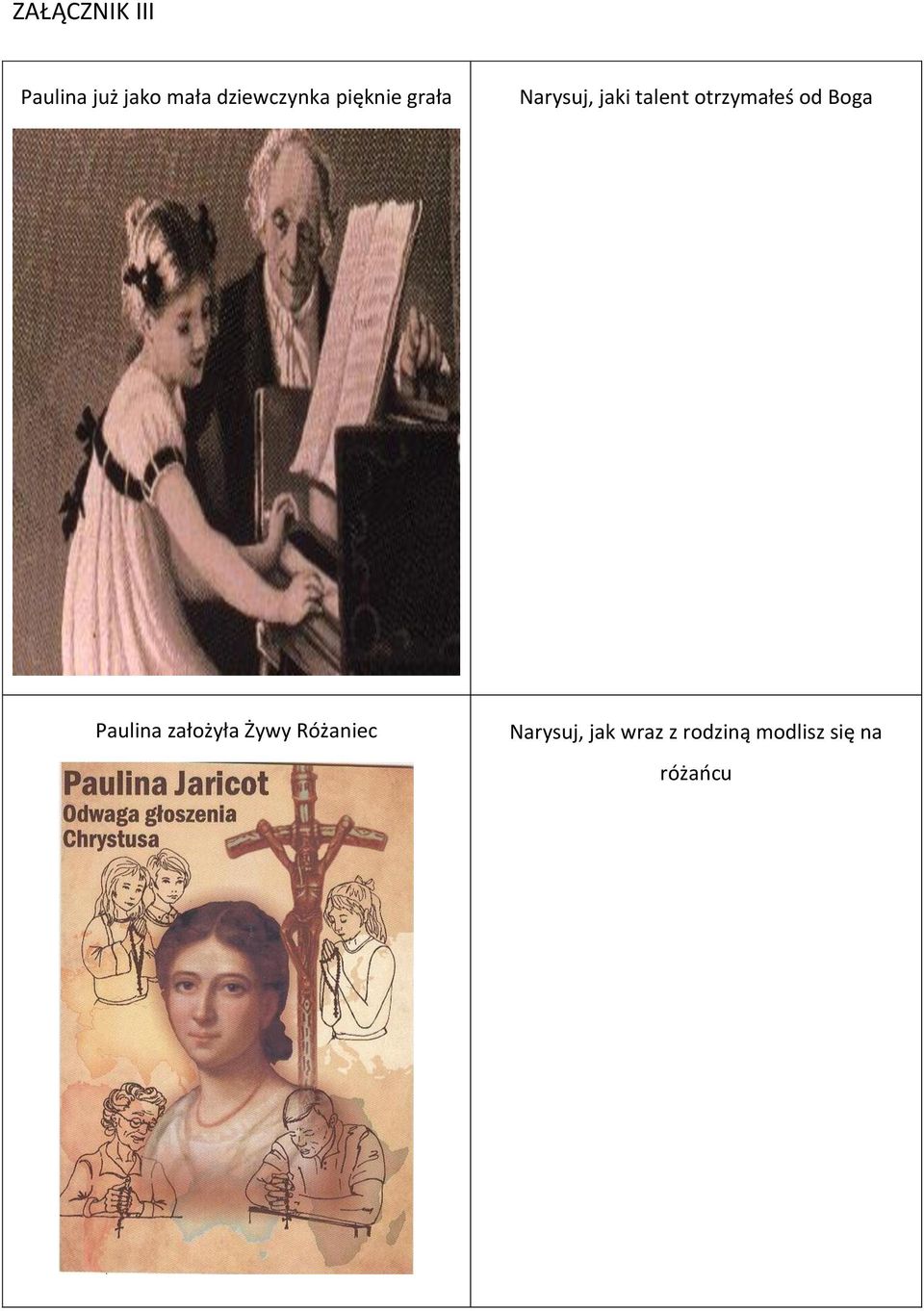 talent otrzymałeś od Boga Paulina założyła