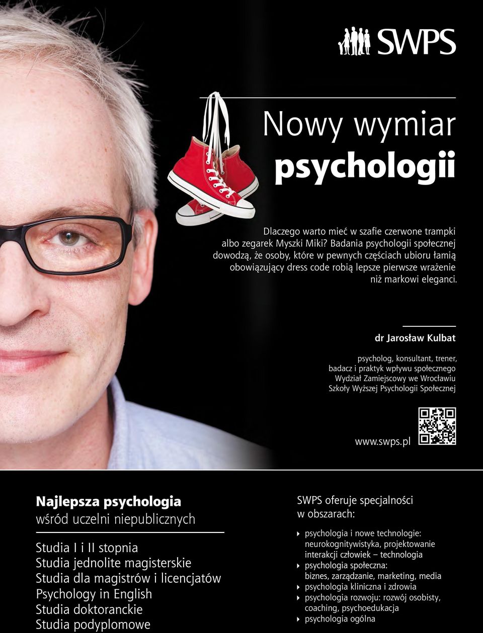 dr Jarosław Kulbat psycholog, konsultant, trener, badacz i praktyk wpływu społecznego Wydział Zamiejscowy we Wrocławiu Szkoły Wyższej Psychologii Społecznej www.swps.