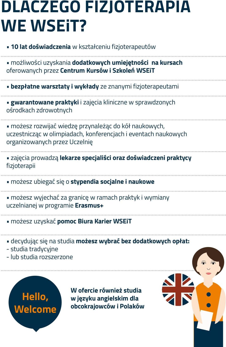 .. możesz rozwijać wiedzę przynależąc do kół naukowych, uczestnicząc w olimpiadach, konferencjach i eventach naukowych organizowanych przez Uczelnię.