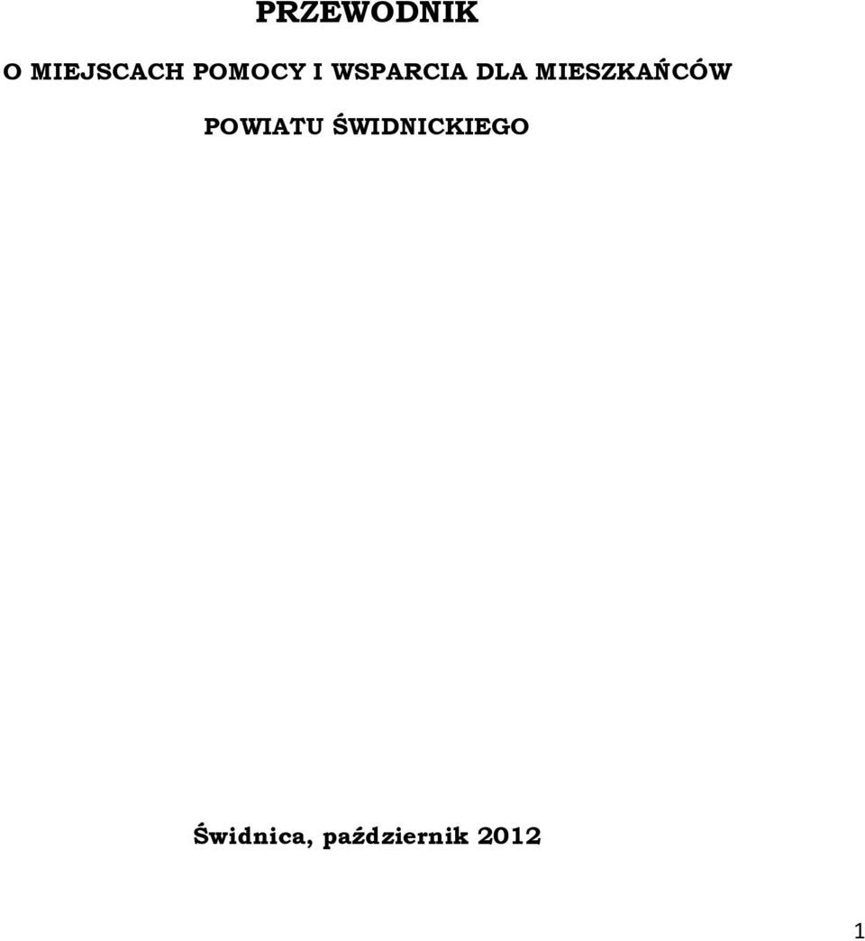 MIESZKAŃCÓW POWIATU