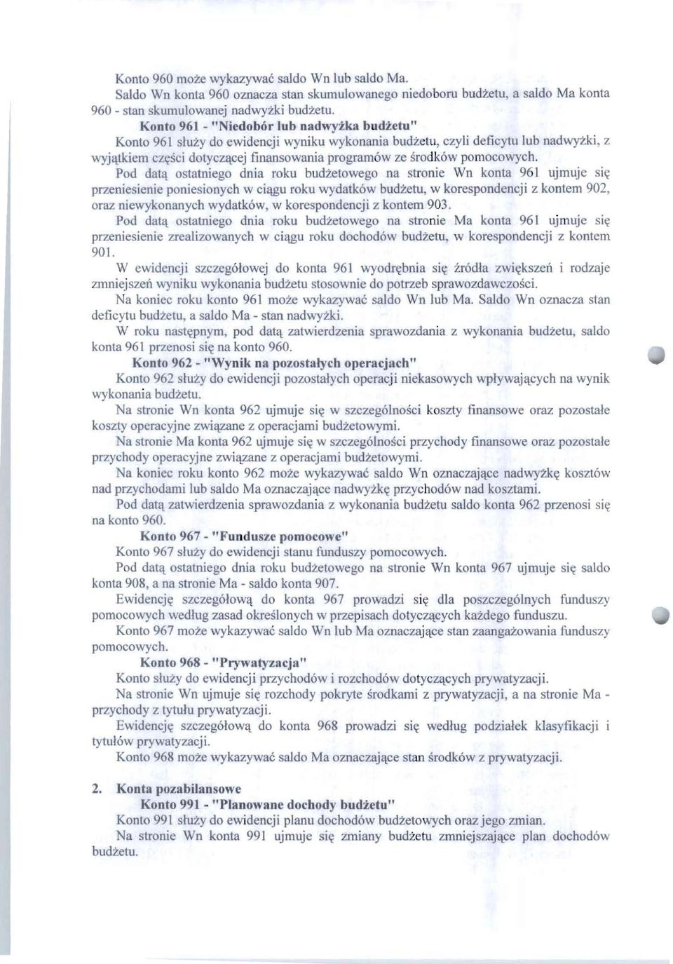 datll ostatniego dnia roku budzetowego na stronie Wn kont.