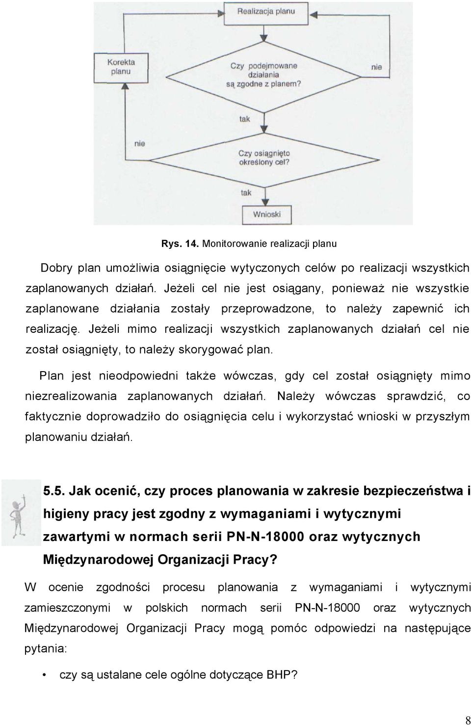 Jeżeli mimo realizacji wszystkich zaplanowanych działań cel nie został osiągnięty, to należy skorygować plan.