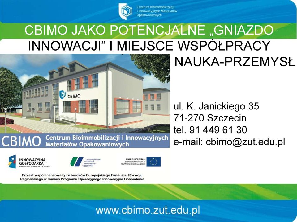 NAUKA-PRZEMYSŁ ul. K.