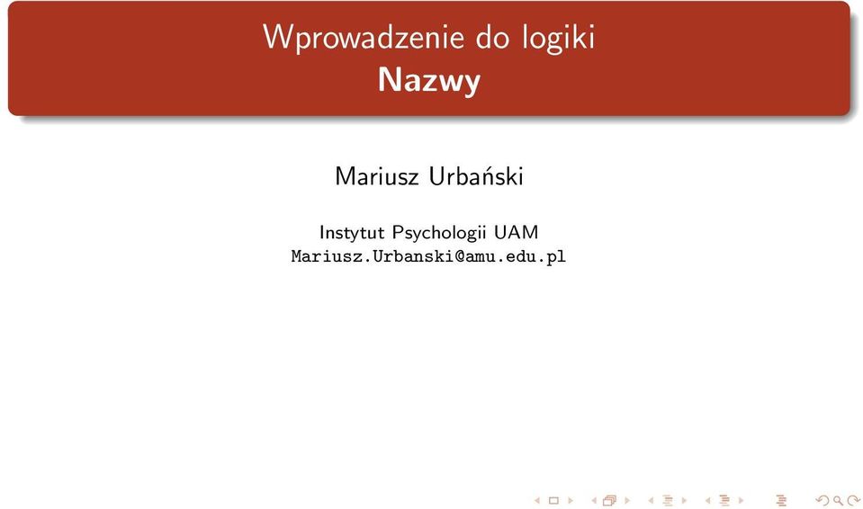 Instytut Psychologii UAM