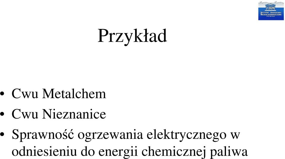 ogrzewania elektrycznego w