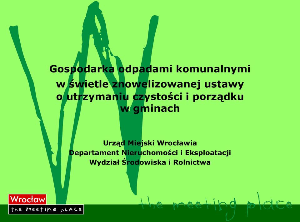 porządku w gminach Urząd Miejski Wrocławia