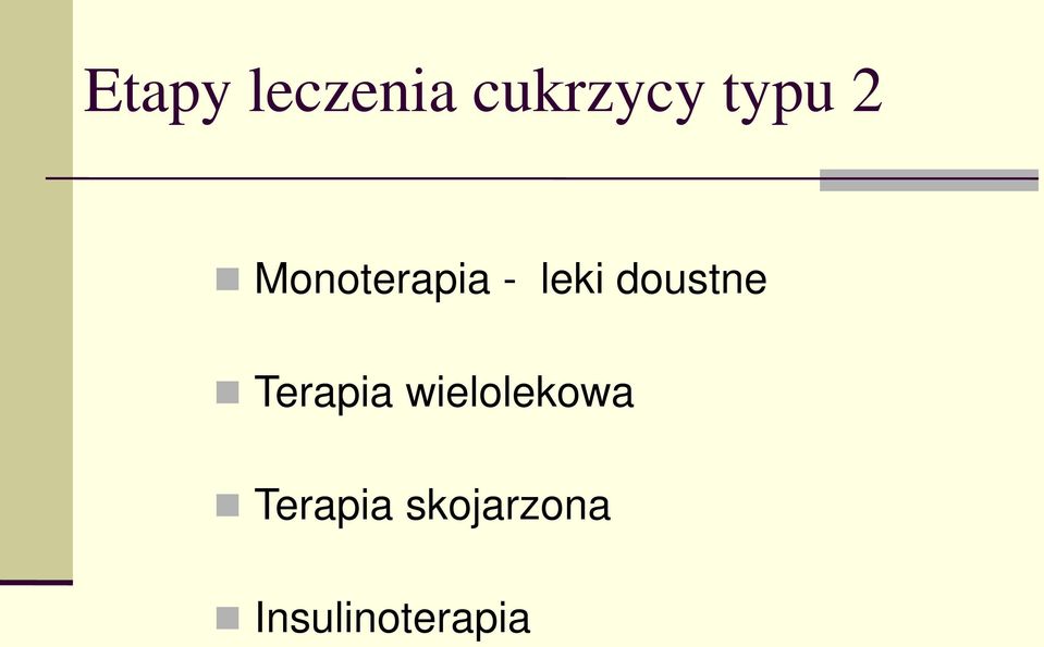 doustne Terapia wielolekowa