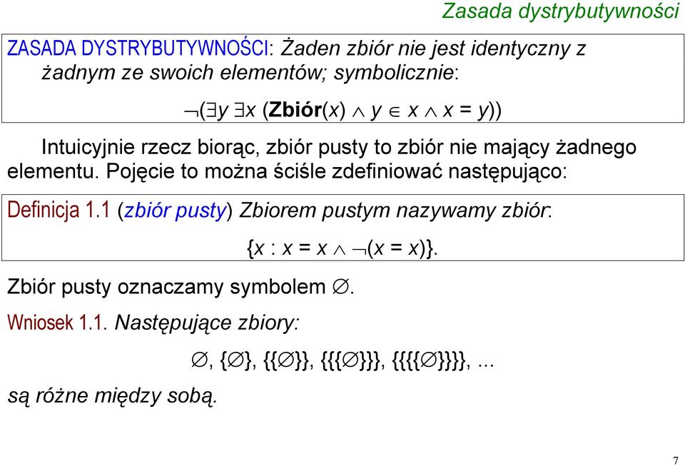 Pojęcie to można ściśle zdefiniować następująco: Definicja 1.