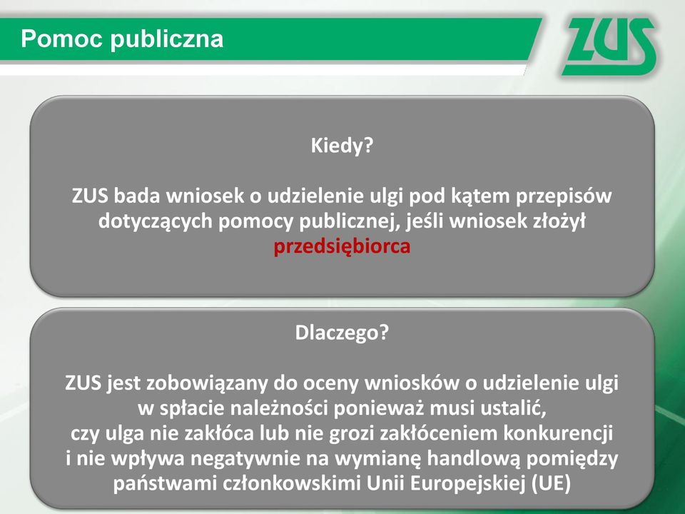 złożył przedsiębiorca Dlaczego?