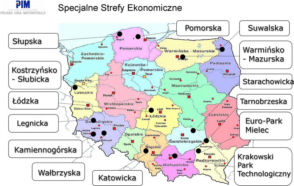 Katowicka Pomorska Suwalska Warmińsko - Mazurska