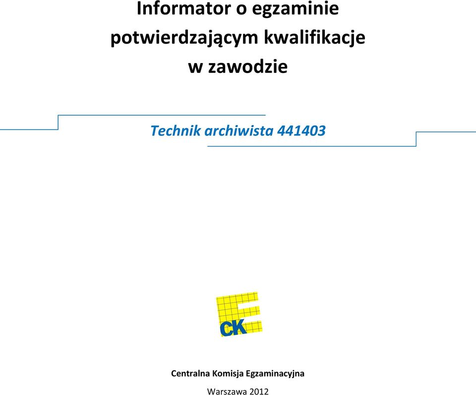 Technik archiwista 441403