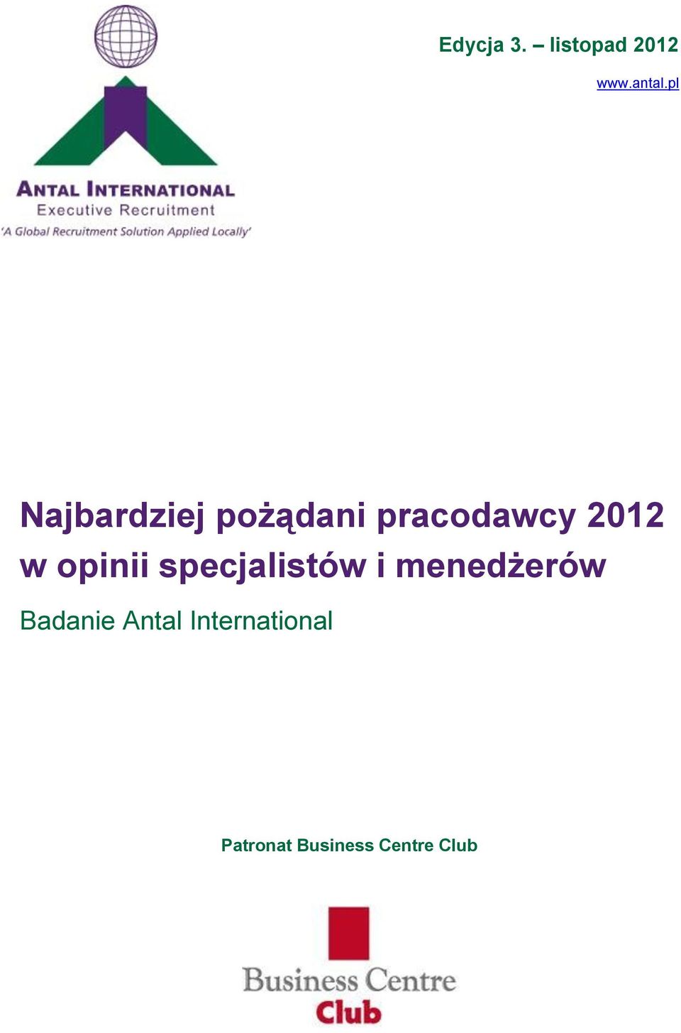 pracodawcy 2012 w opinii specjalistów