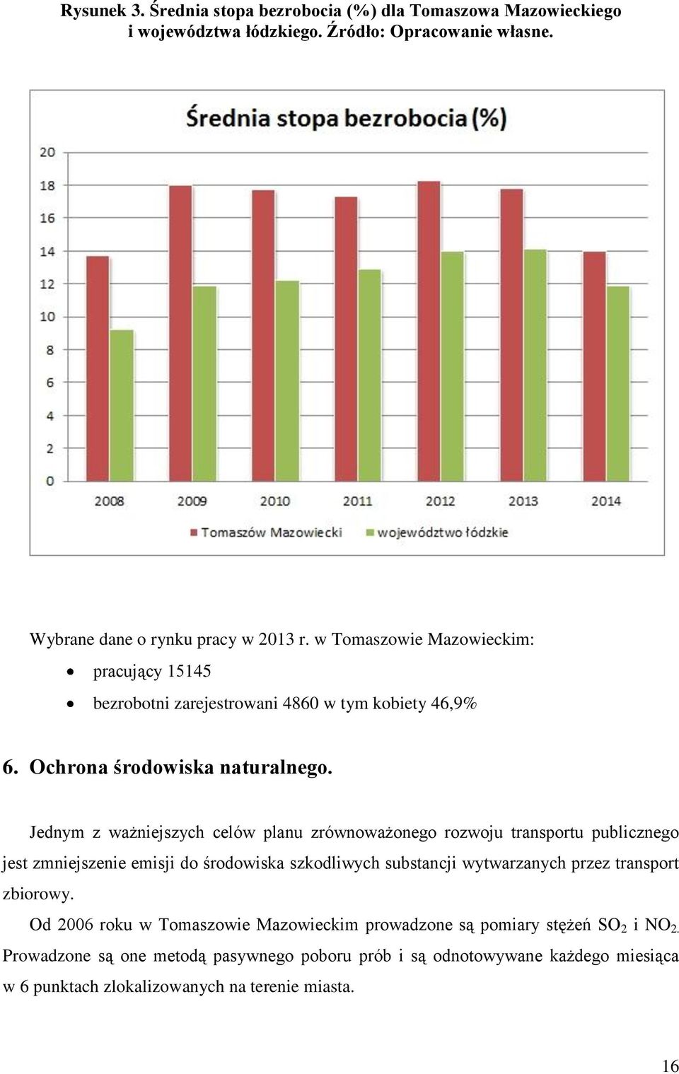 Jednym z ważniejszych celów planu zrównoważonego rozwoju transportu publicznego jest zmniejszenie emisji do środowiska szkodliwych substancji wytwarzanych przez