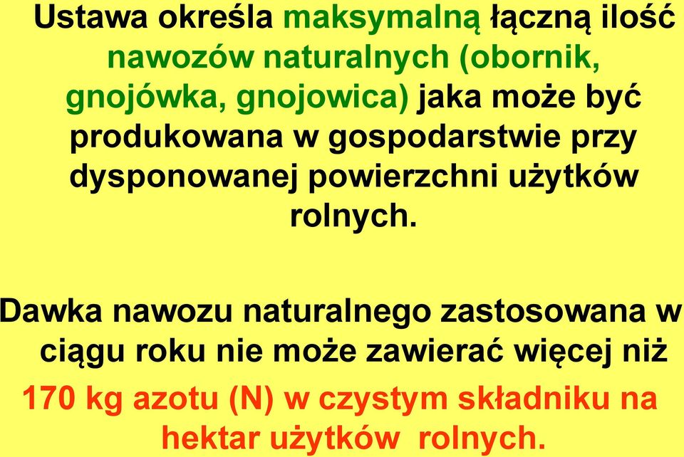 powierzchni użytków rolnych.