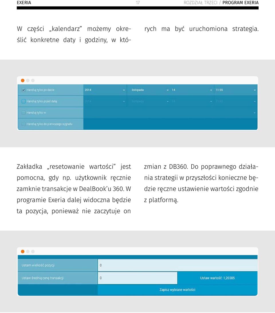 użytkownik ręcznie zamknie transakcje w DealBook u 360.