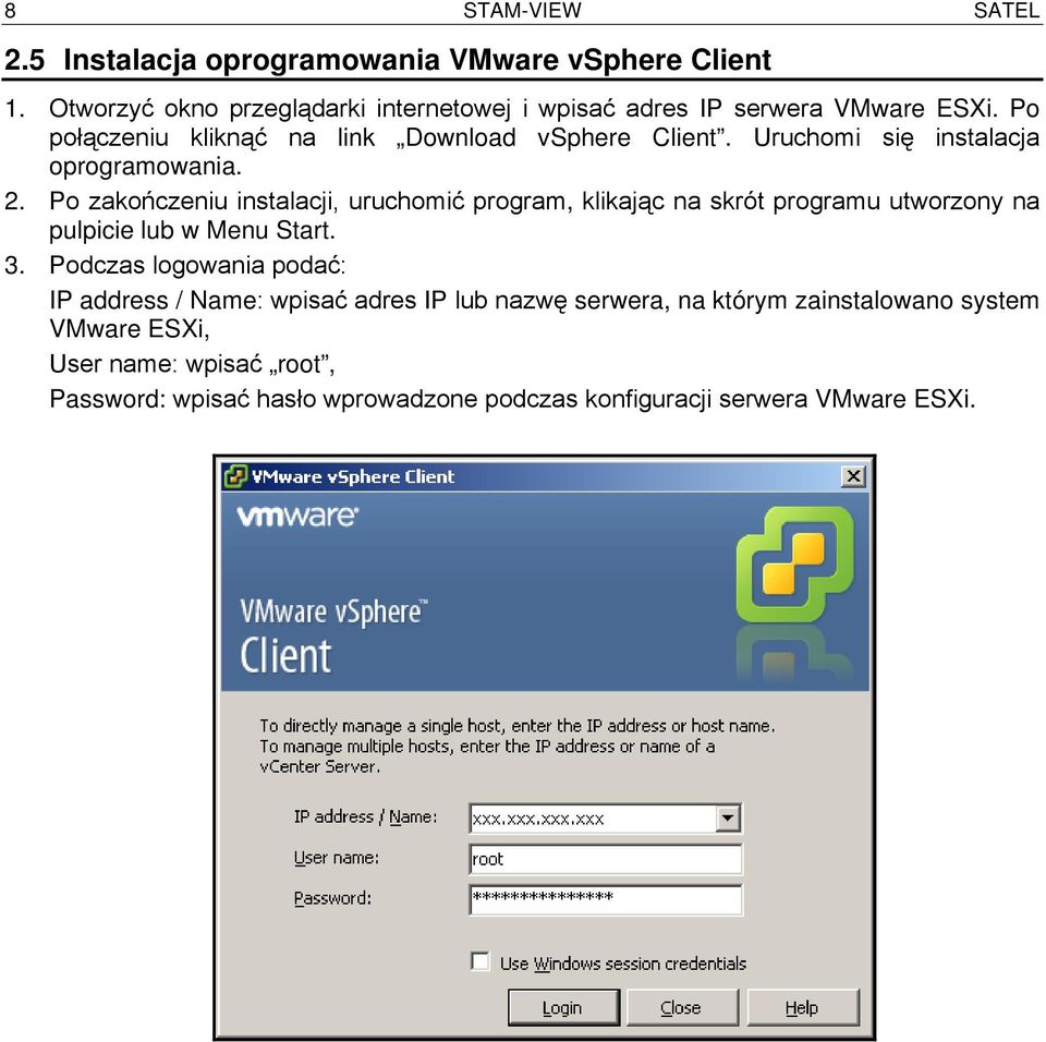 Uruchomi się instalacja oprogramowania. 2.