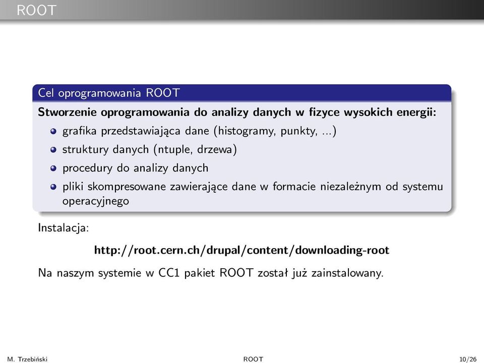 energii: grafika przedstawiająca dane(histogramy, punkty,.