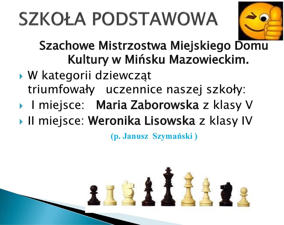 W kategorii dziewcząt triumfowały uczennice naszej