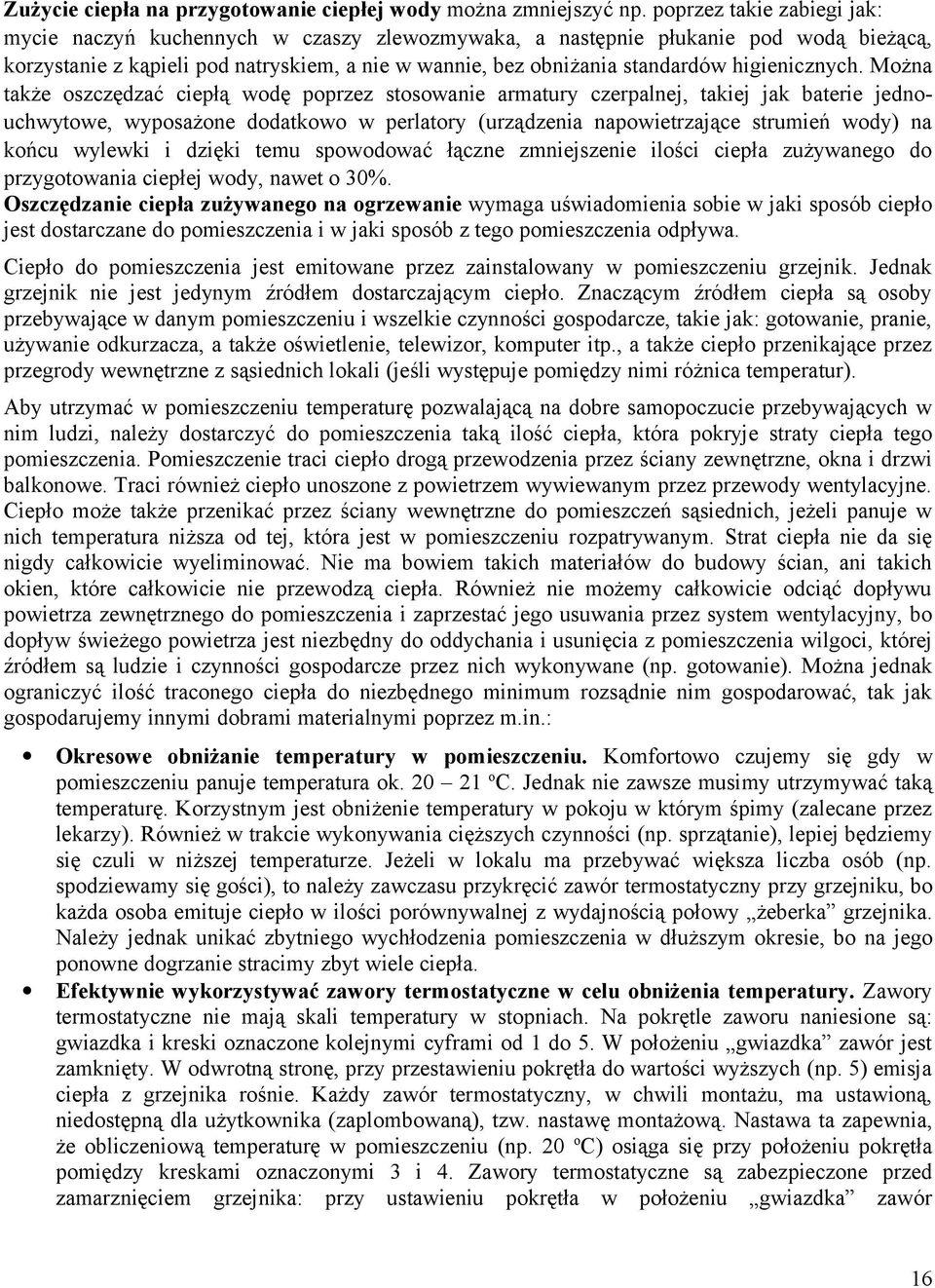 higienicznych.