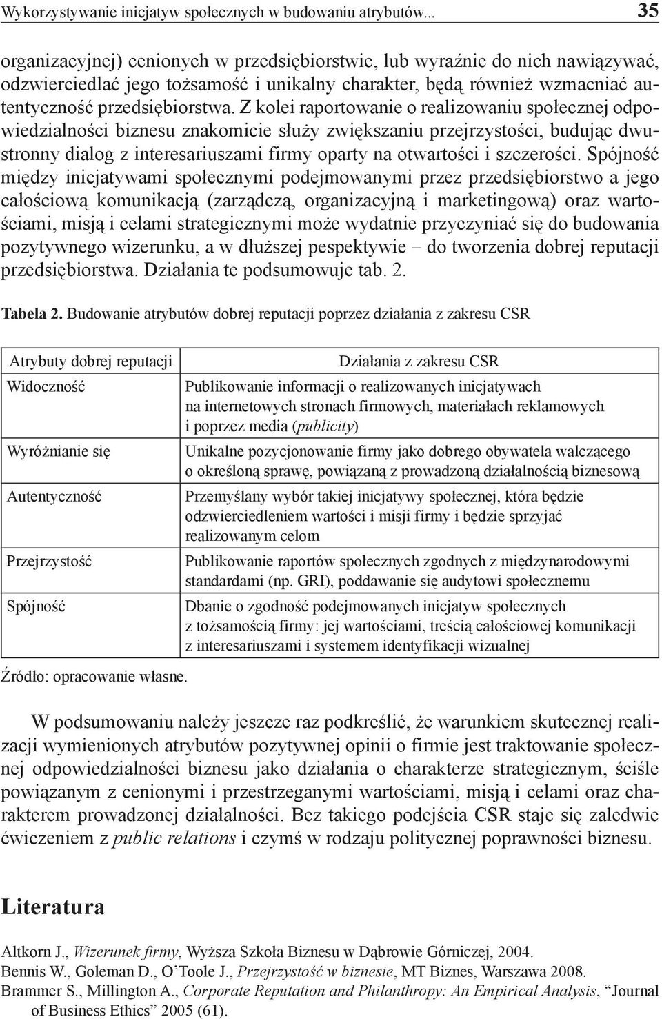 Z kolei raportowanie o realizowaniu społecznej odpowiedzialności biznesu znakomicie służy zwiększaniu przejrzystości, budując dwustronny dialog z interesariuszami firmy oparty na otwartości i