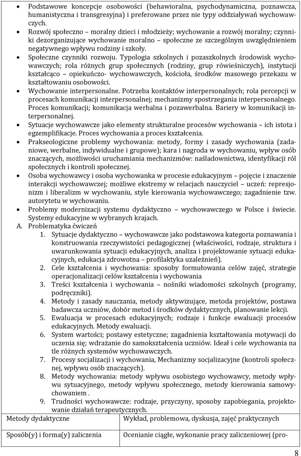 Społeczne czynniki rozwoju.