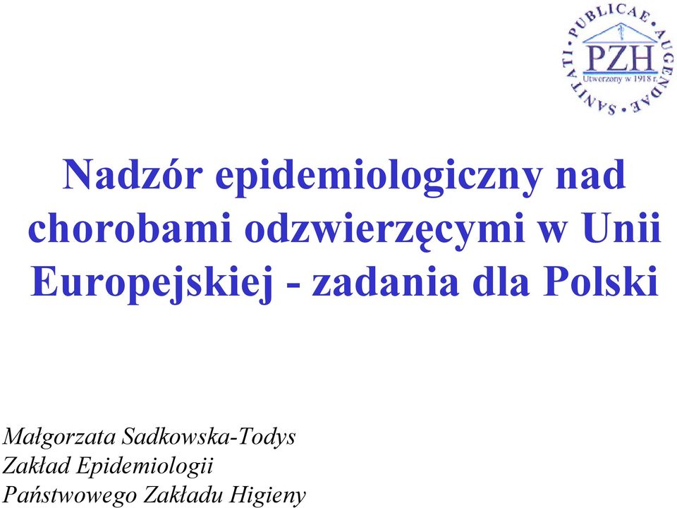 zadania dla Polski Małgorzata