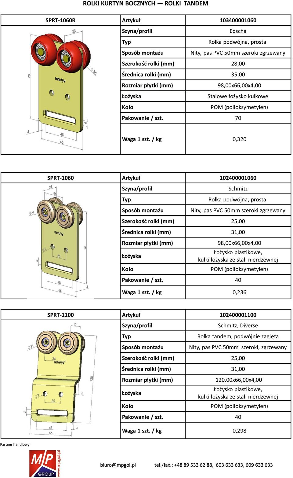 50mm szeroki zgrzewany 25,00 98,00x66,00x4,00 SPRT 1100, pas PVC 50mm szeroki zgrzewany 40