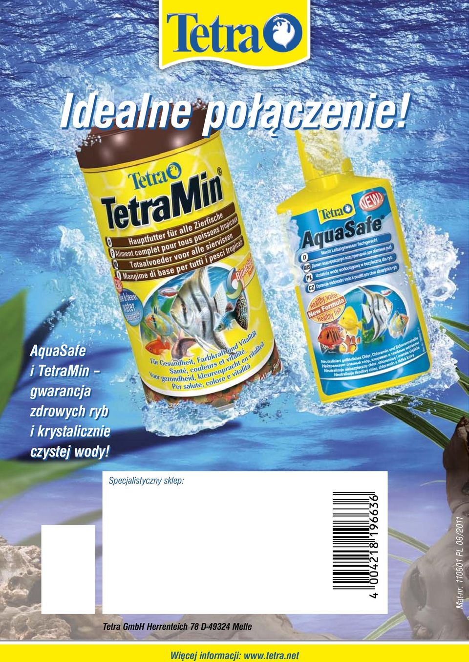 krystalicznie czystej wody!