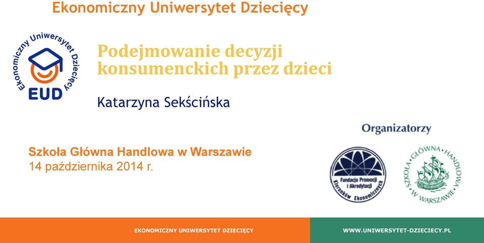 Główna Handlowa w Warszawie 14 października 2014 r.