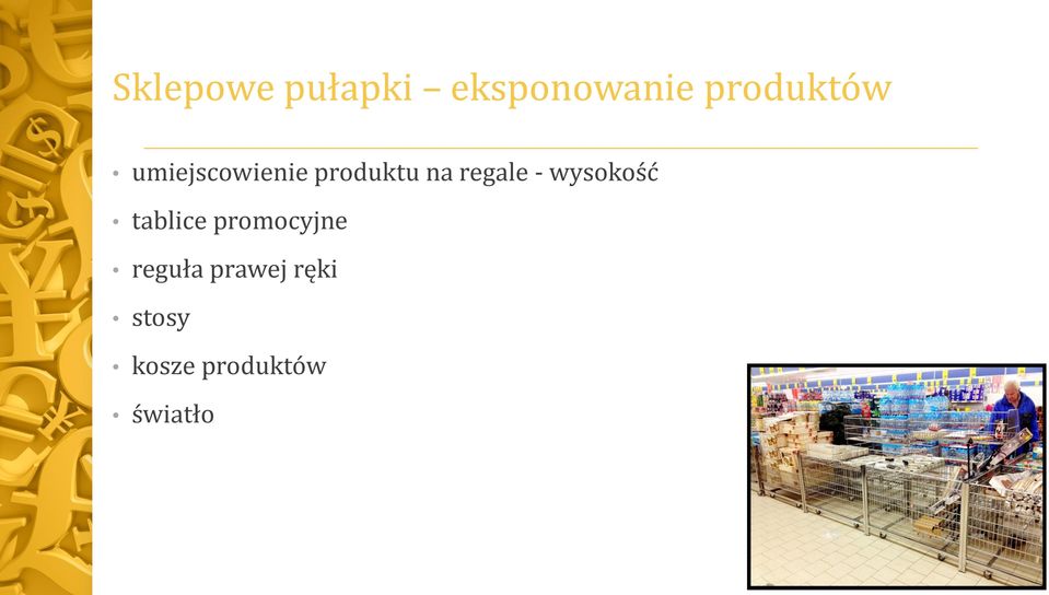 regale - wysokość tablice promocyjne