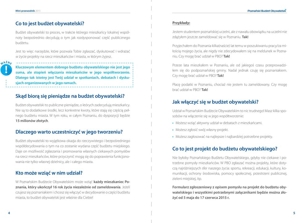Kluczowym elementem dobrego budżetu obywatelskiego nie jest jego suma, ale stopień włączania mieszkańców w jego współtworzenie.