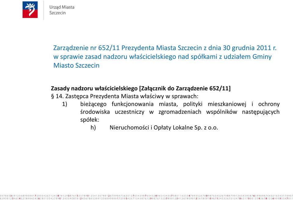 właścicielskiego [Załącznik do Zarządzenie 652/11] 14.