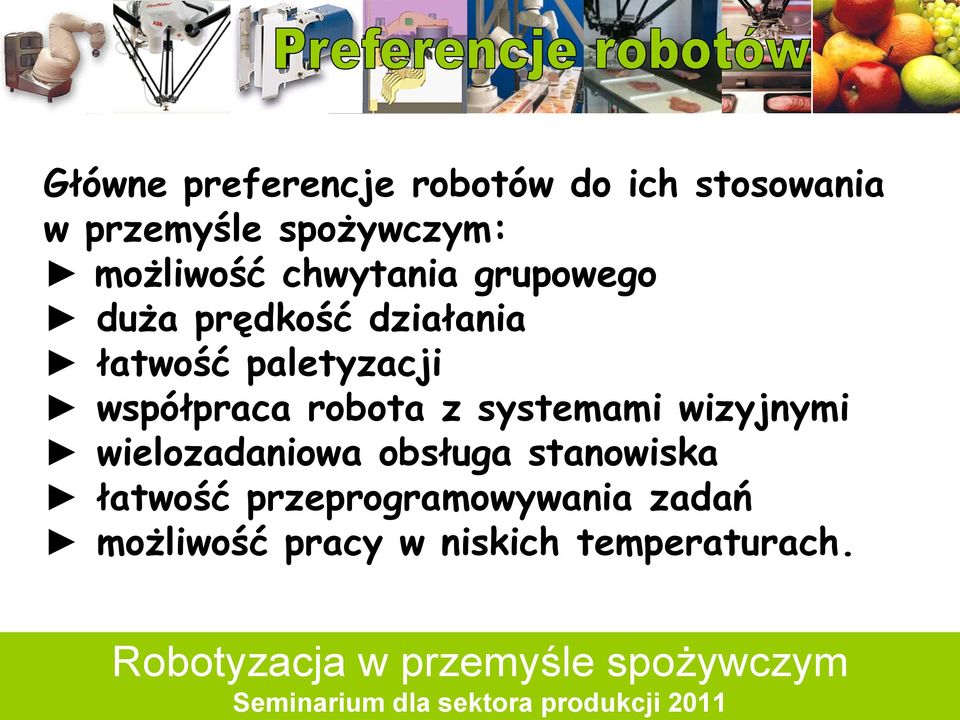 paletyzacji współpraca robota z systemami wizyjnymi wielozadaniowa