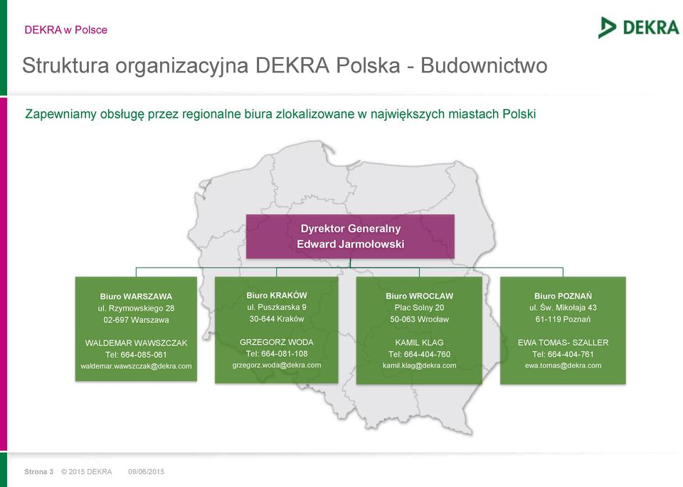 Puszkarska 9 30-644 Kraków Biuro WROCŁAW Plac Solny 20 50-063 Wrocław Biuro POZNAŃ ul. Św.