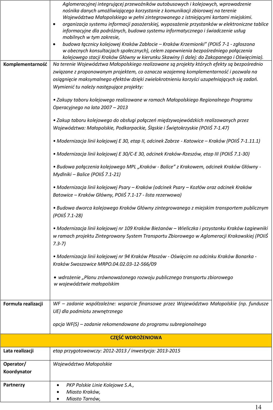 organizacja systemu informacji pasażerskiej, wyposażenie przystanków w elektroniczne tablice informacyjne dla podróżnych, budowa systemu informatycznego i świadczenie usług mobilnych w tym zakresie,