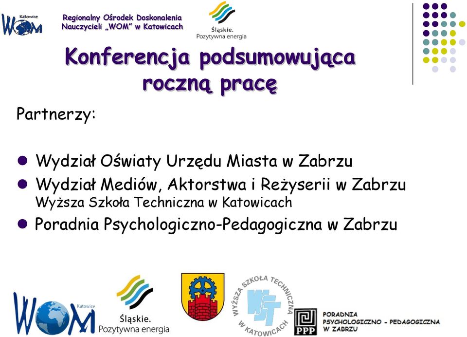 Zabrzu Wydział Mediów, Aktorstwa i Reżyserii w Zabrzu Wyższa