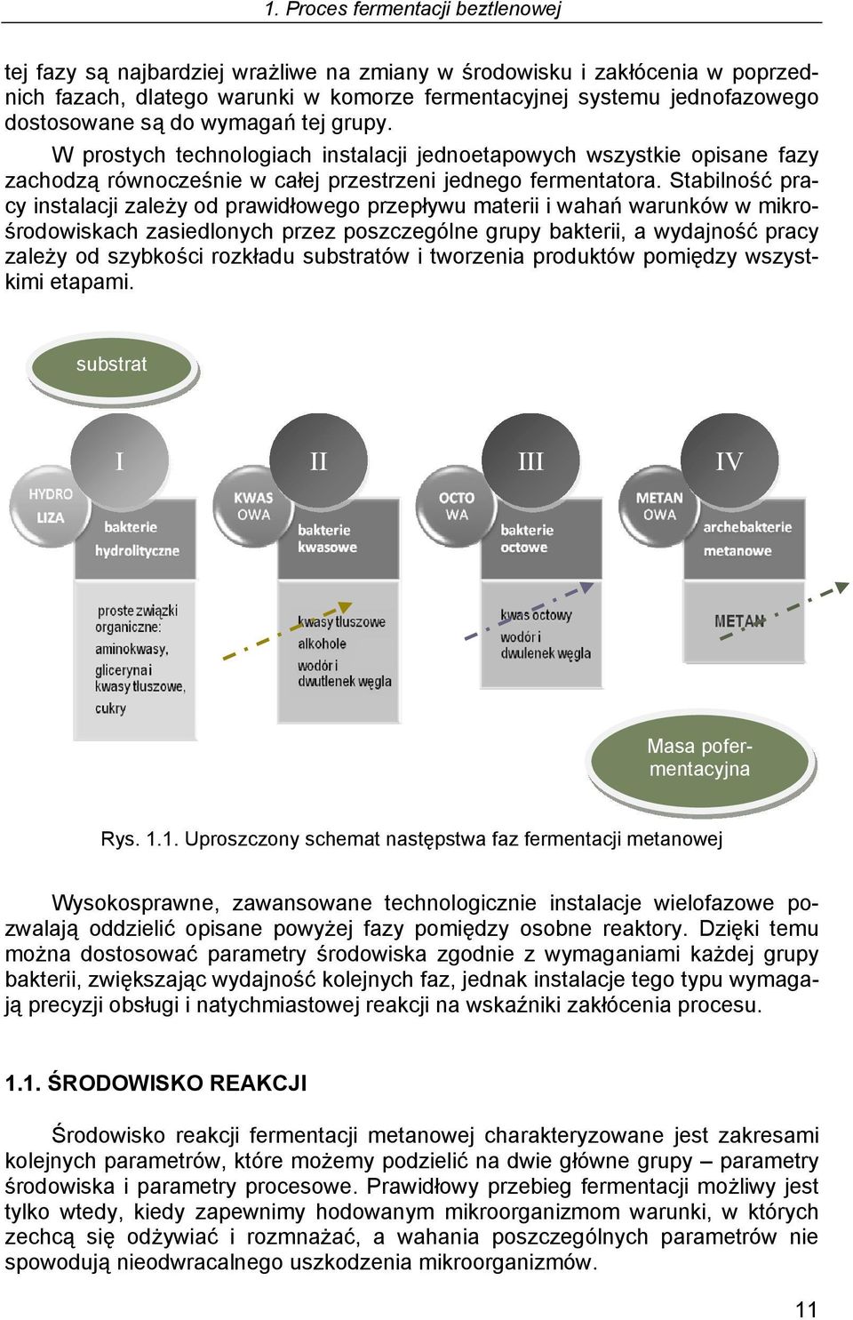 Stabilność pracy instalacji zależy od prawidłowego przepływu materii i wahań warunków w mikrośrodowiskach zasiedlonych przez poszczególne grupy bakterii, a wydajność pracy zależy od szybkości