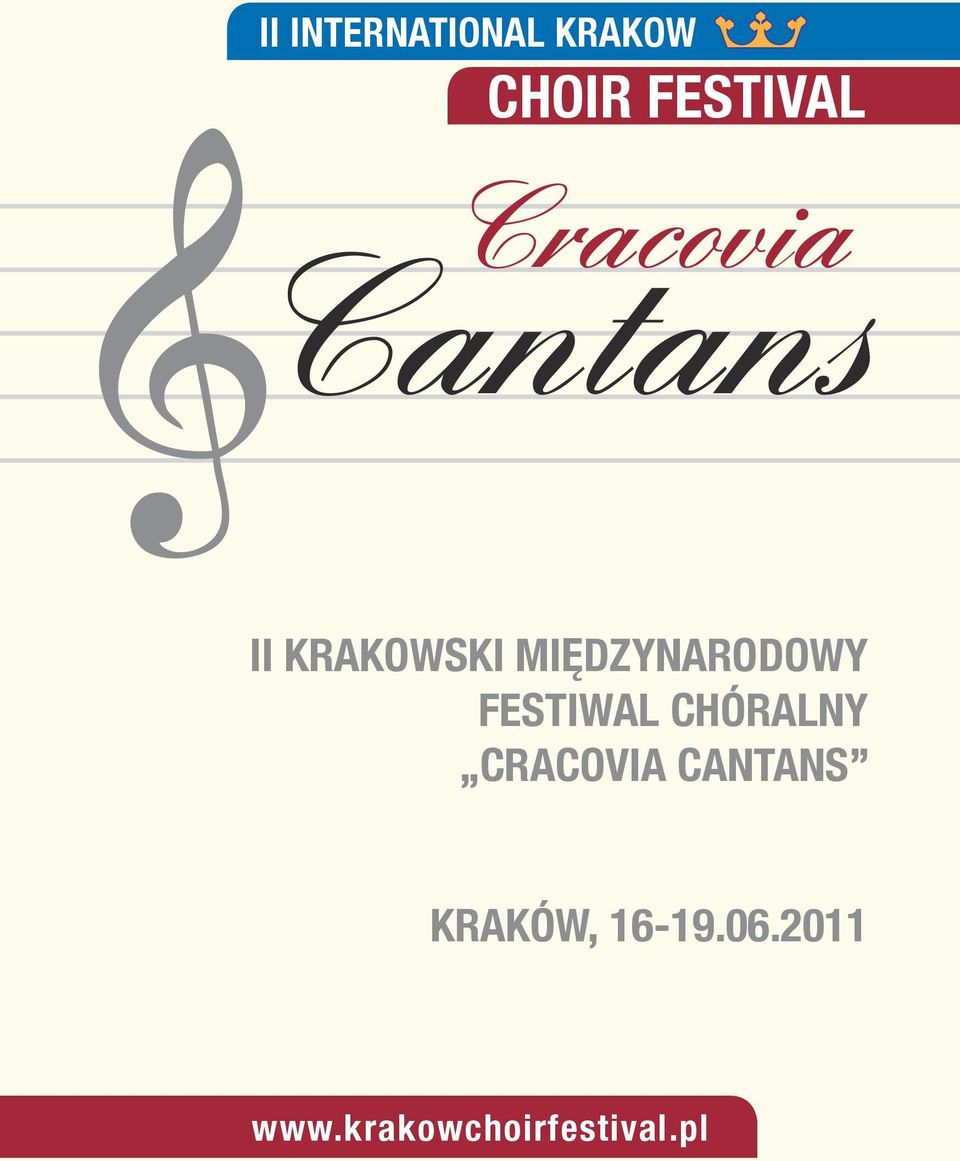 Międzynarodowy festiwal chóralny cracovia