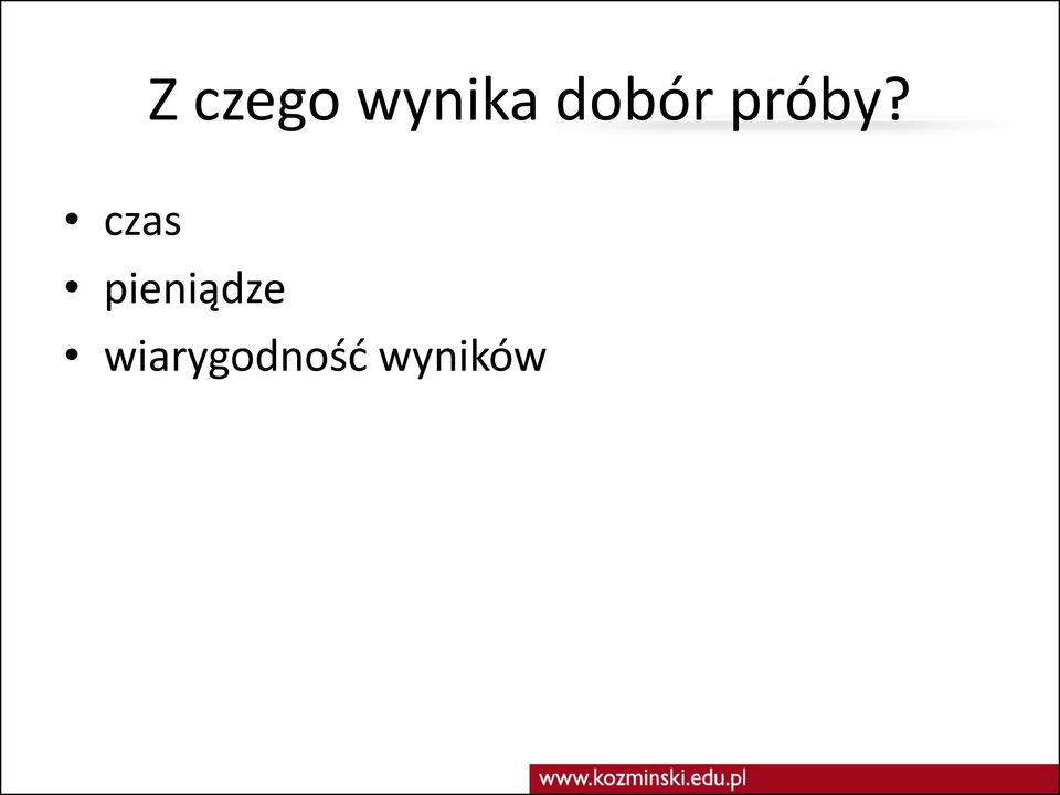 czas pieniądze